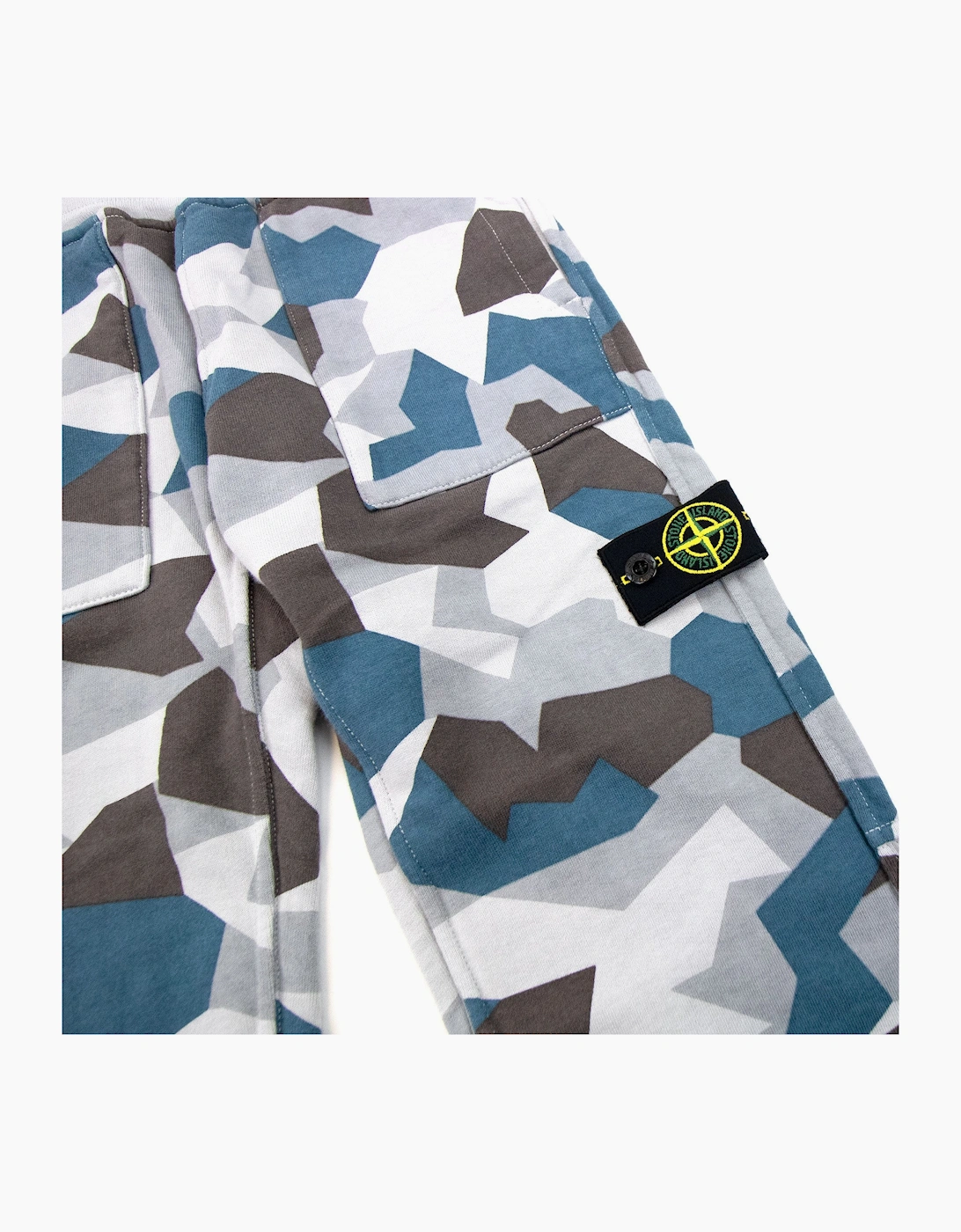 Stone Island Junior 62206 Camo Track Pants Camo