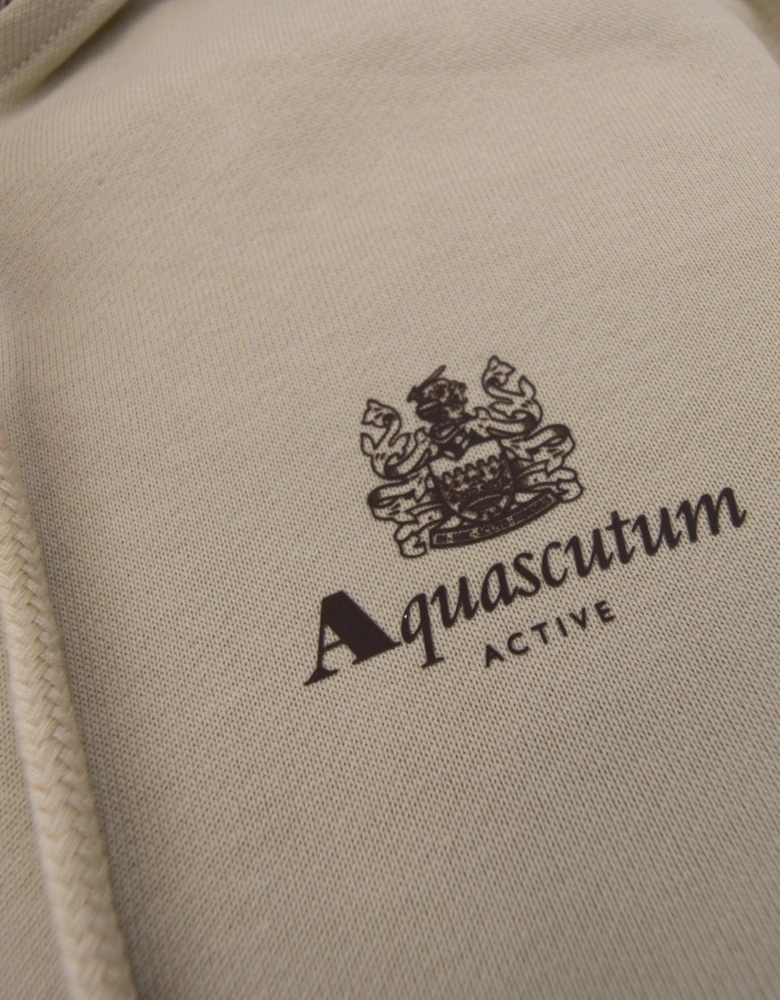 Aquascutum Club Check Hoodie Beige 03