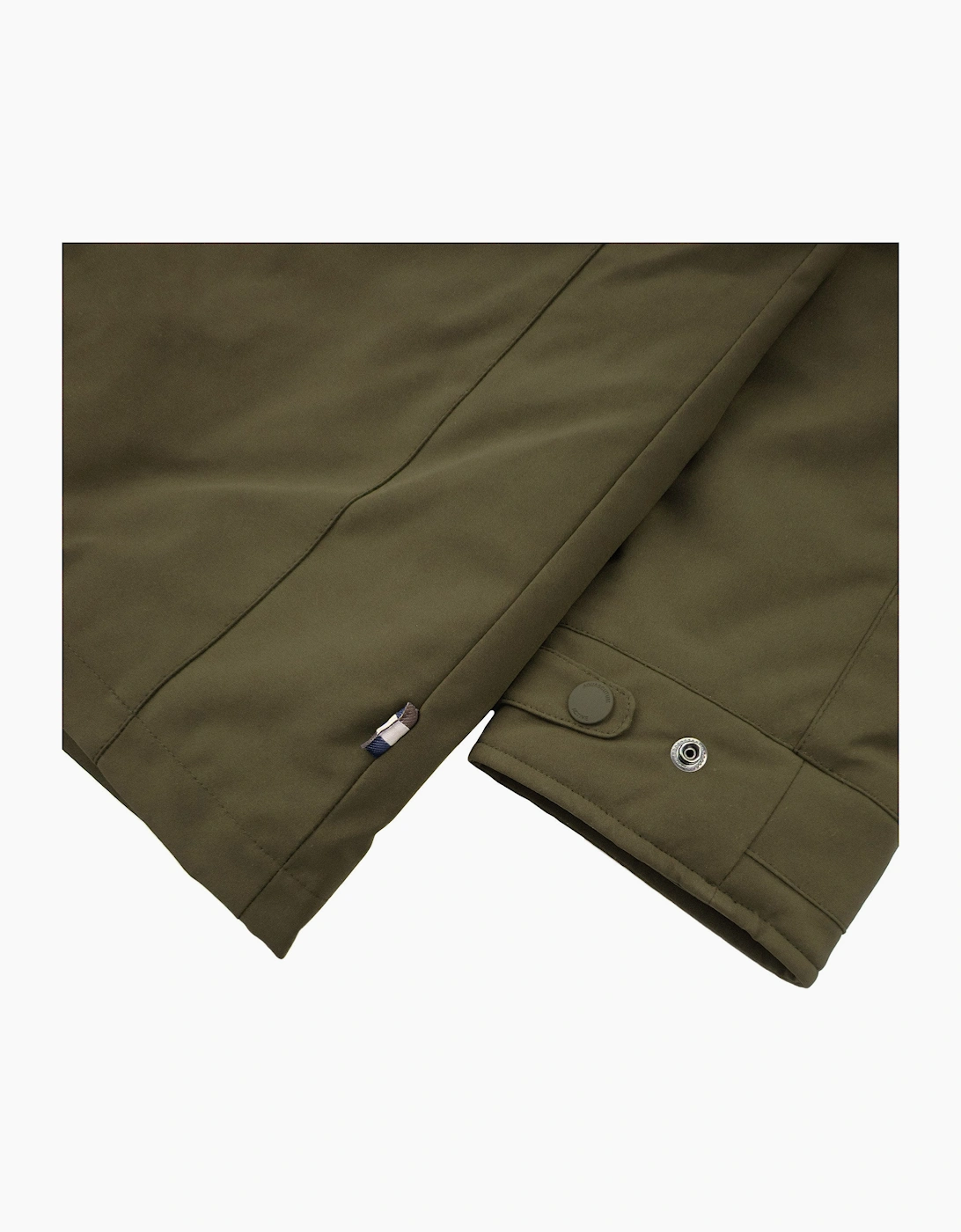 Aquascutum Shell Active Mid Trench Coat Army Green 06