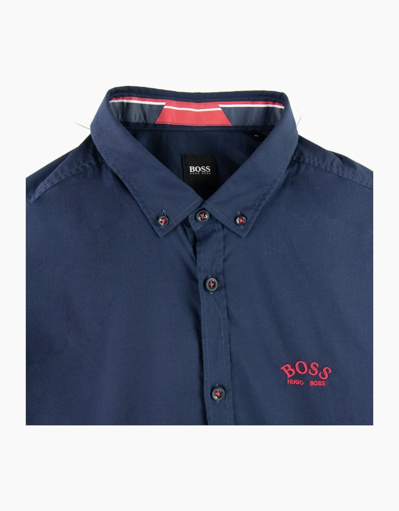 Hugo Boss Stretch Regular Fit L/s Shirt Navy 410