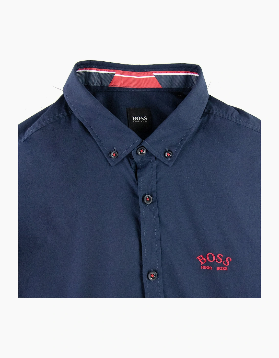Hugo Boss Stretch Regular Fit L/s Shirt Navy 410