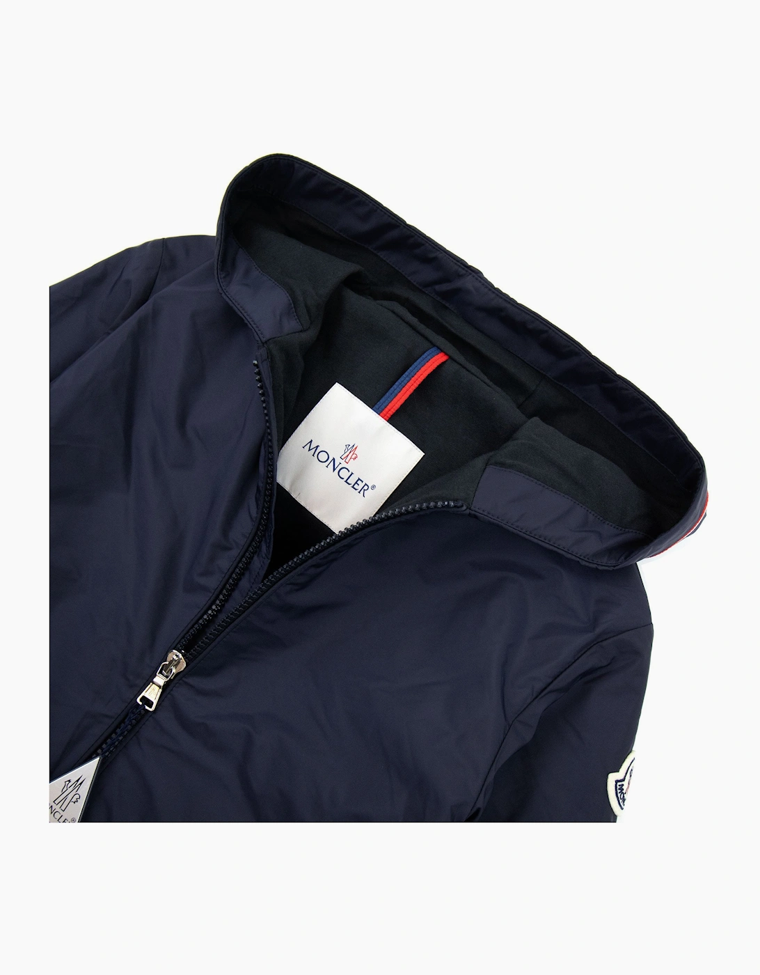 Moncler Junior Granduc Hooded Jacket Navy 742