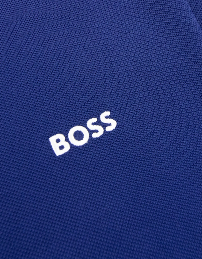 Hugo Boss Embroidered Logo Paddy Polo Blue 415