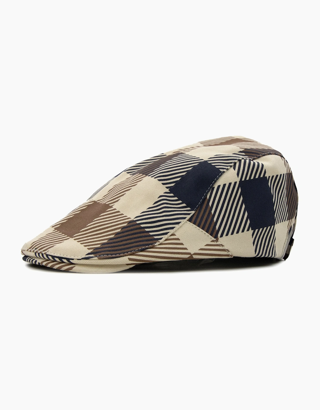 Aquascutum Macro Iconic Flat Cap Macro Club Check 30