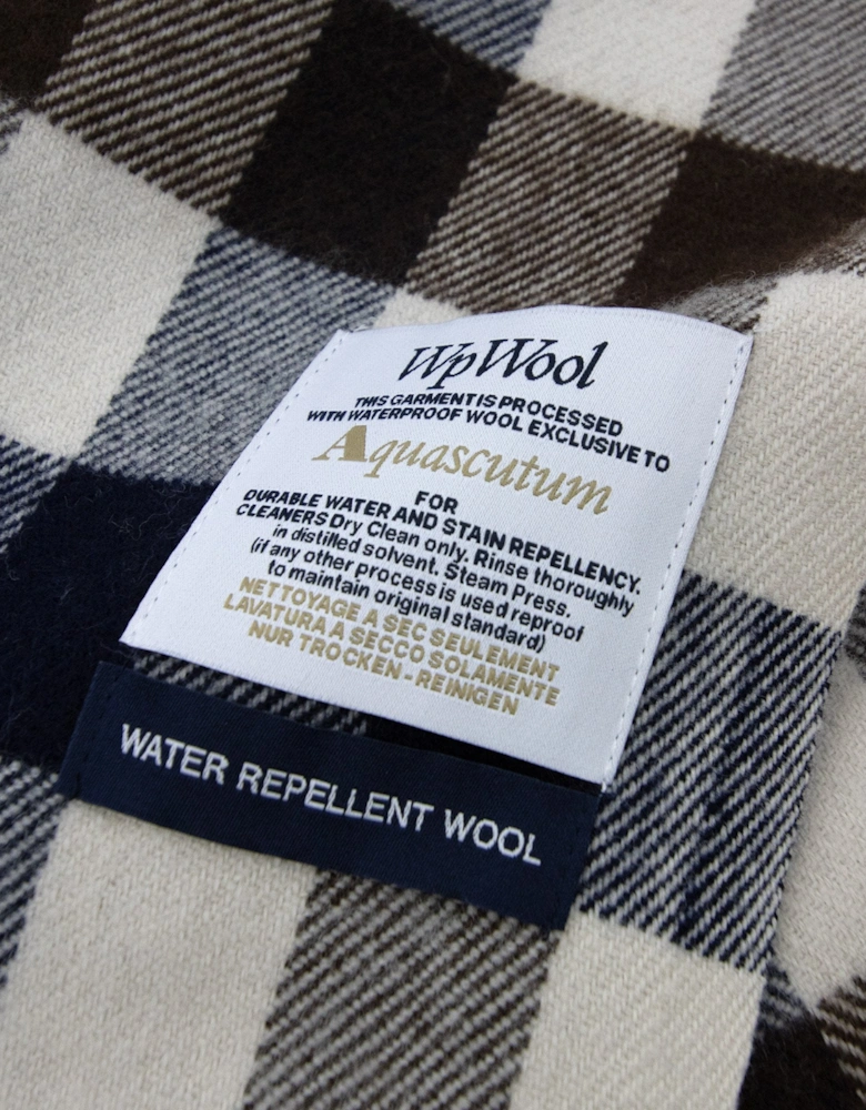 Aquascutum Water Repellent Macro Club Check Scarf Macro Club Check 30