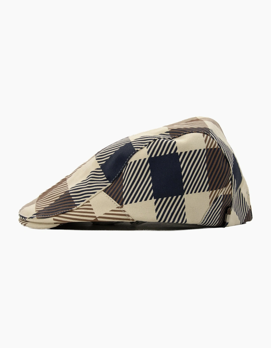 Aquascutum Macro Iconic Flat Cap Macro Club Check 30