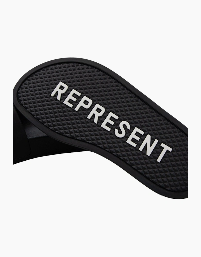 Represent Pool Slide Black