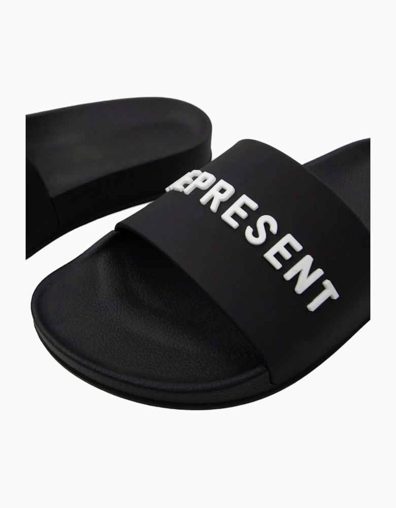Represent Pool Slide Black
