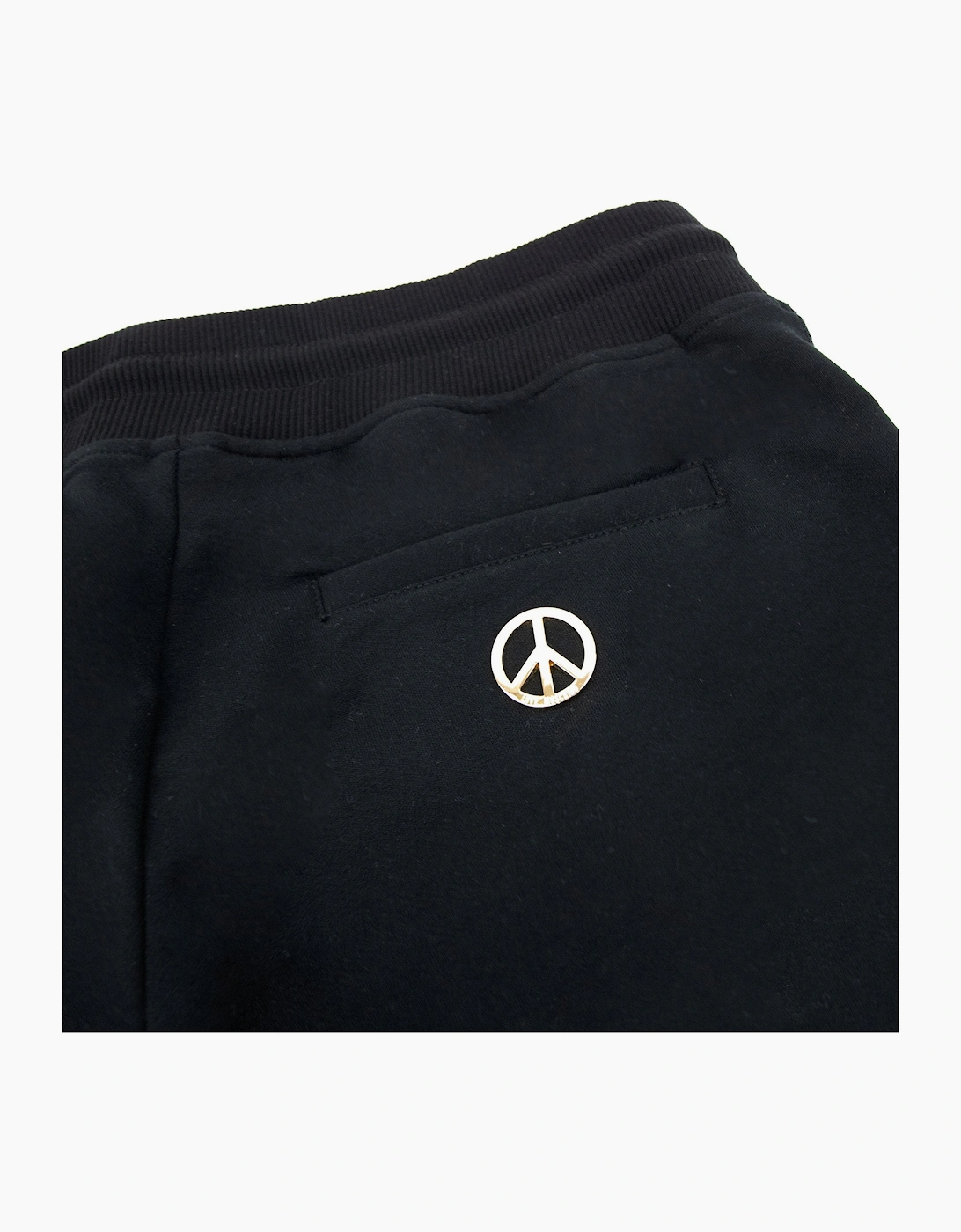 Love Moschino Metal Peace Bottoms Black
