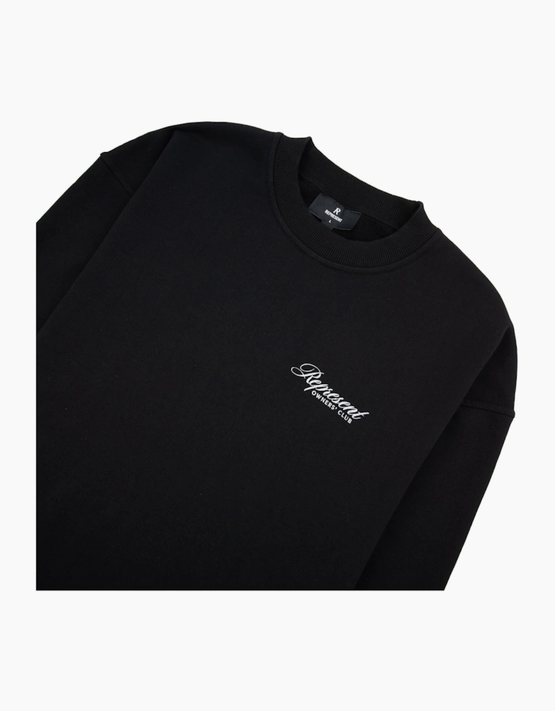 Represent Owners Club Script Sweater Black