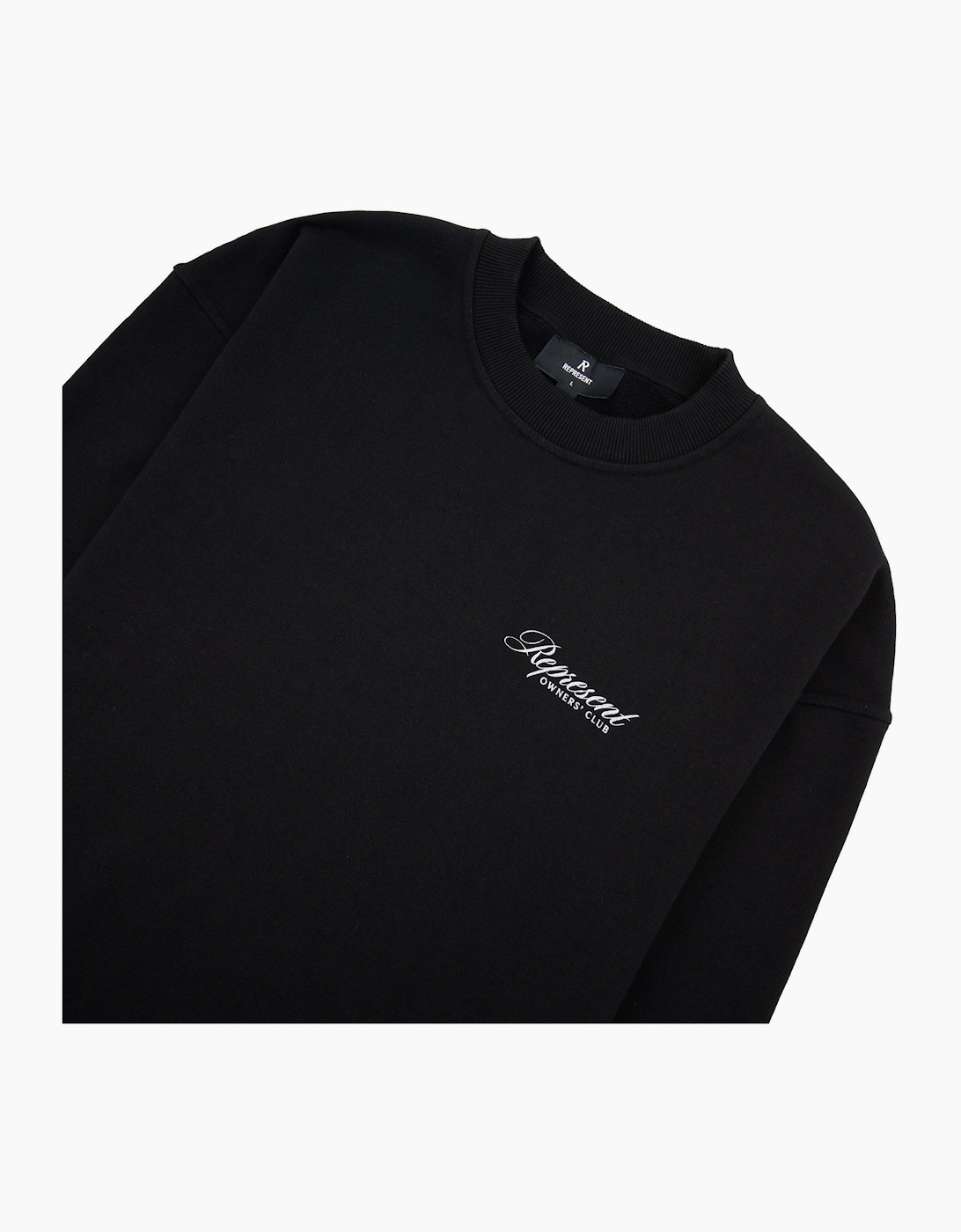 Represent Owners Club Script Sweater Black