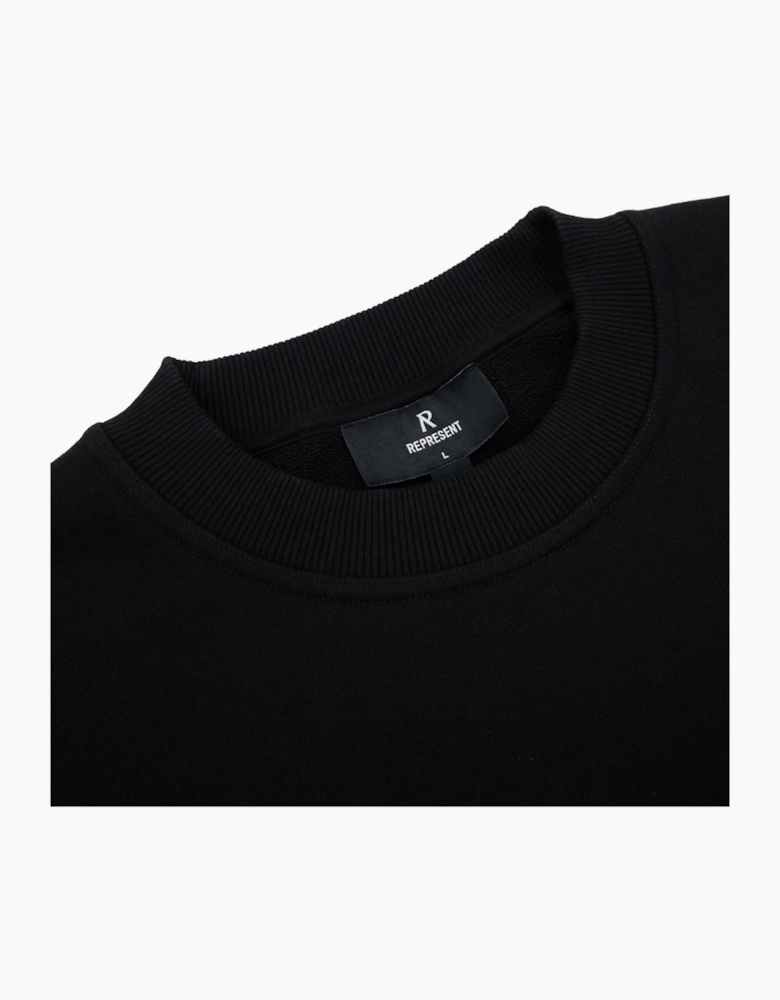 Represent Owners Club Script Sweater Black