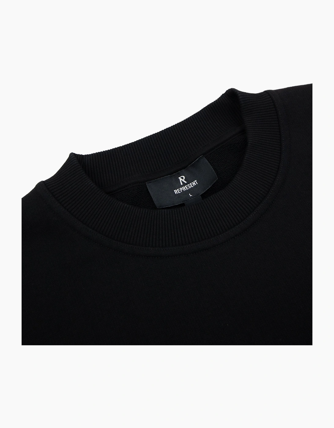 Represent Owners Club Script Sweater Black