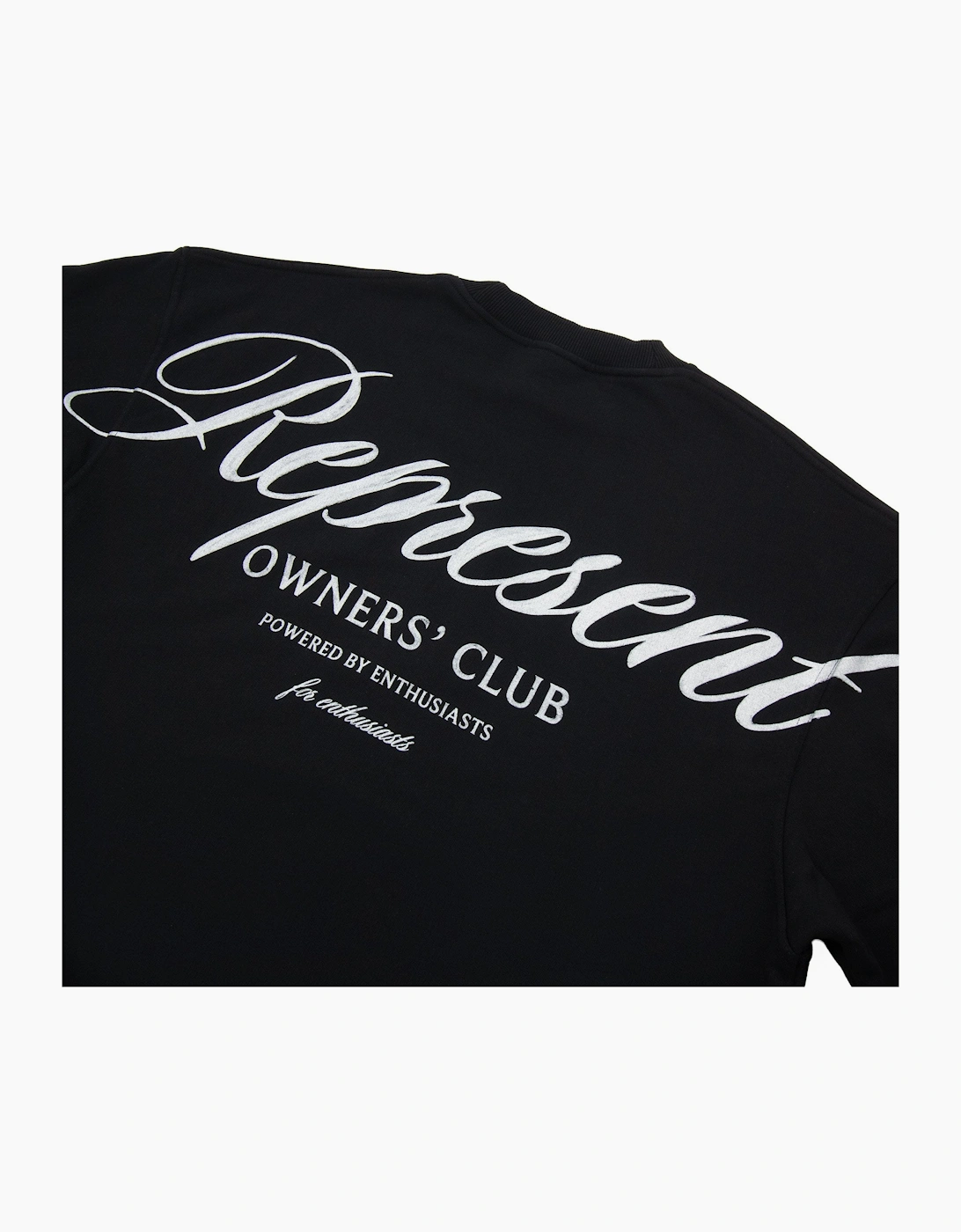 Represent Owners Club Script Sweater Black