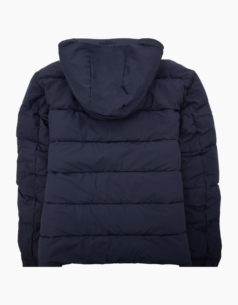 Aquascutum Sp Hooded Puffer Jacket Navy 11
