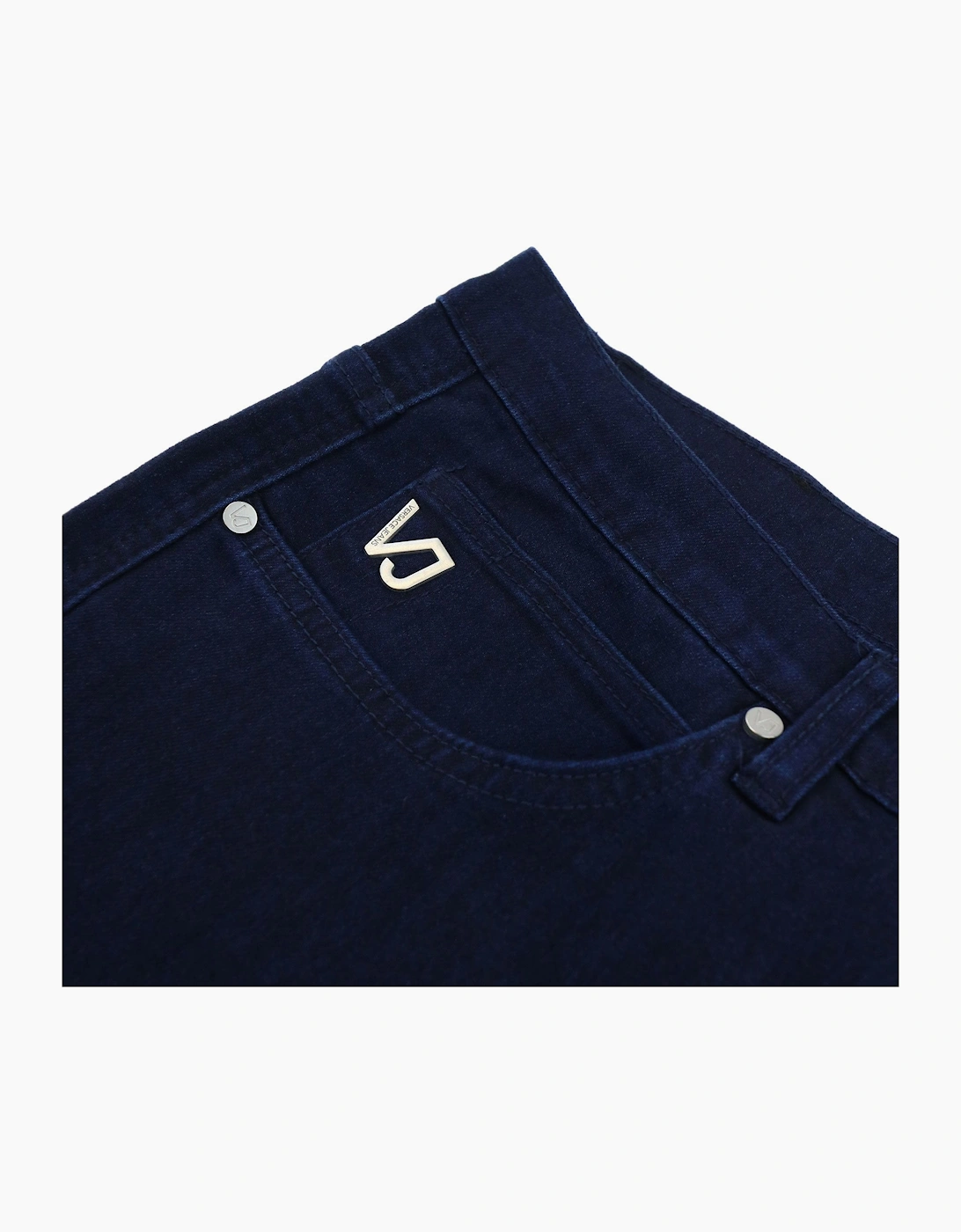 Versace Jeans Vj 5 Pocket Stretch Slim Fit Jean Denim Blue