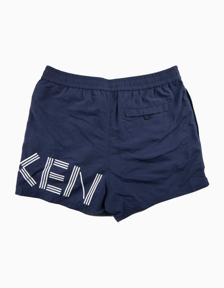 Kenzo Side Logo Swim Shorts Navy