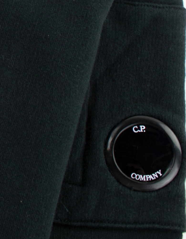 Cp Company Undersixteen Basic Lens Crewneck Sweatshirt Black 999