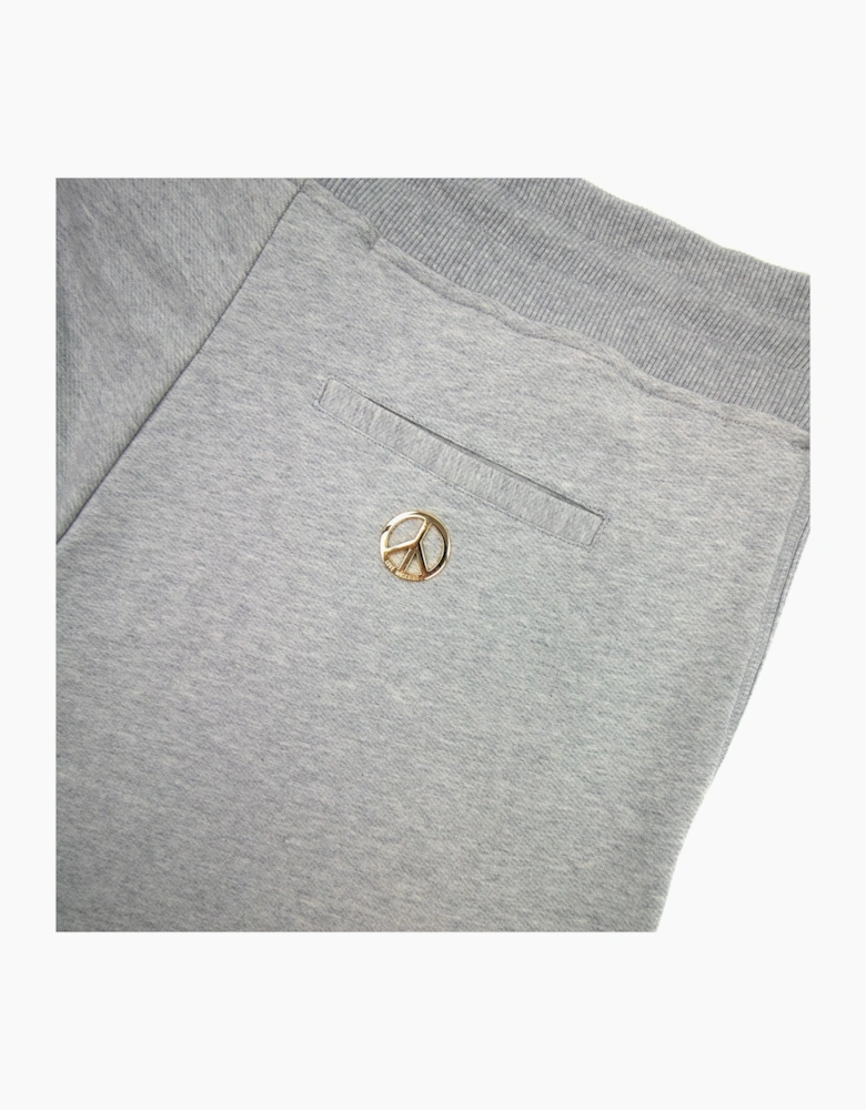 Love Moschino Metal Peace Bottoms Light Grey