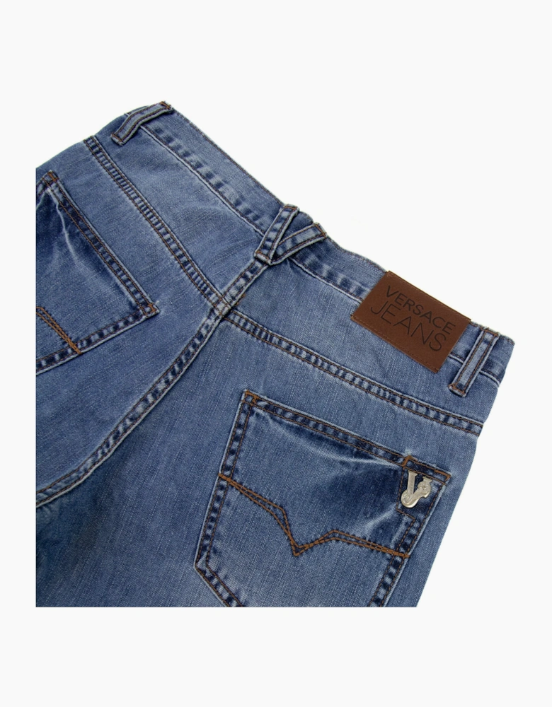 Versace Jeans Vj Metal Slim Fit Jeans Denim