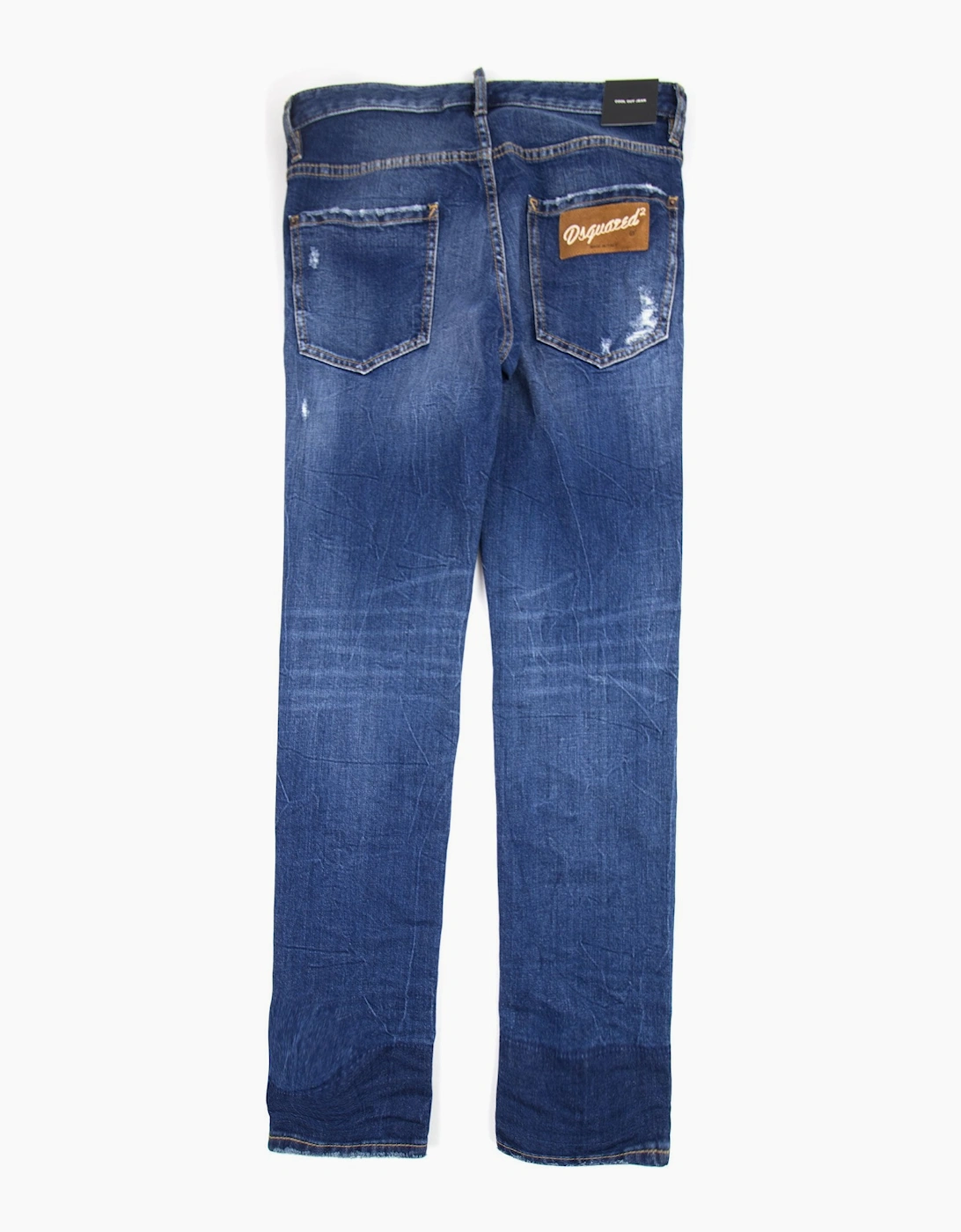 Dsquared2 Suede Patch Cool Guy Jeans Denim 470