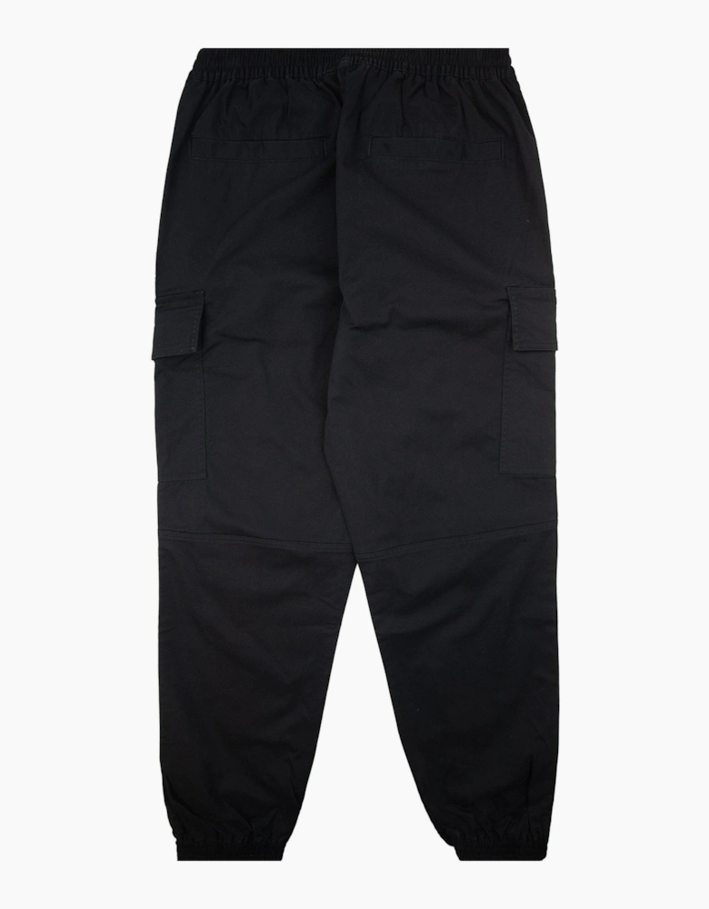 Represent Cuffed Cargo Pants Black