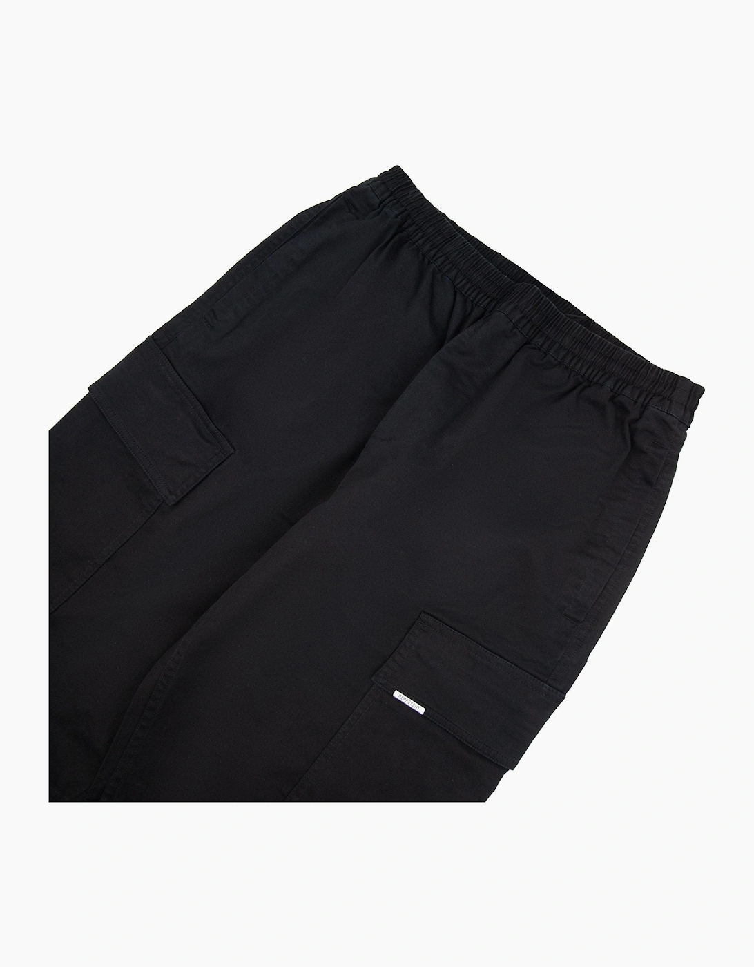 Represent Cuffed Cargo Pants Black