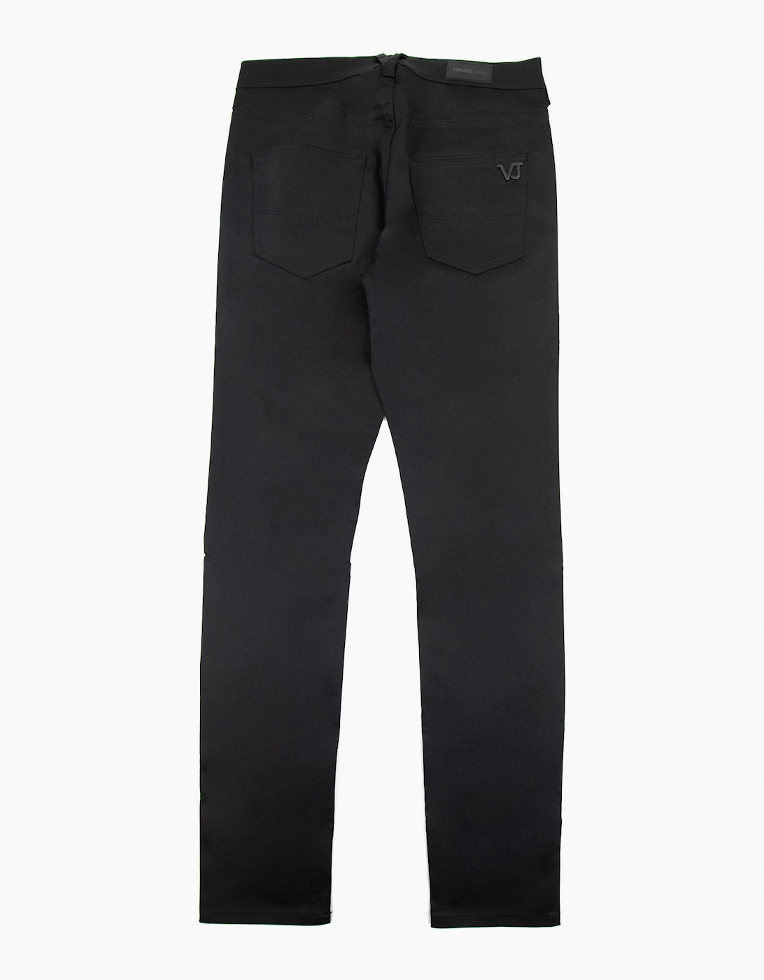 Versace Jeans Tiger Pocket Slim Cotton Jean Black