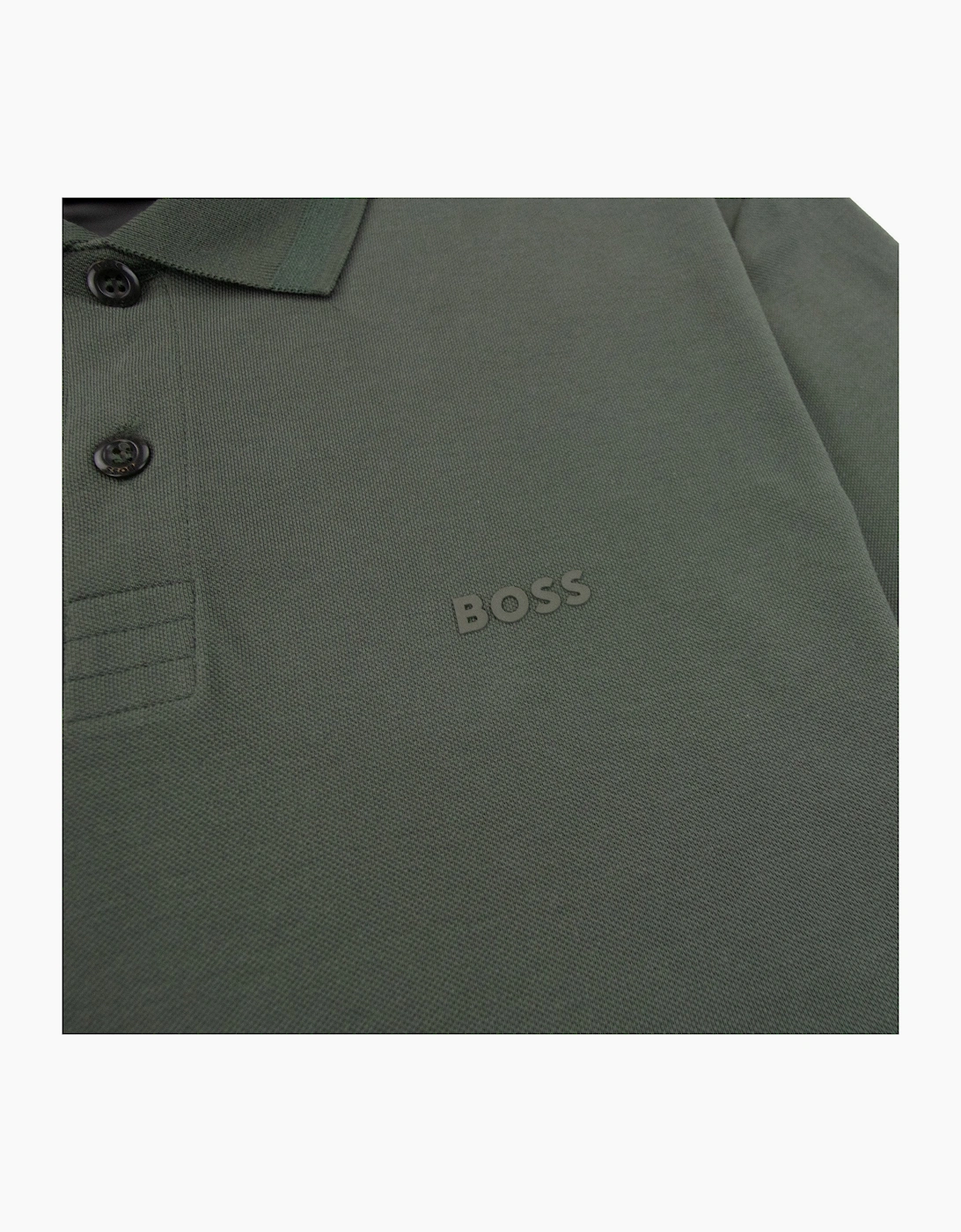 Hugo Boss Pio 1 Stretch Regular Fit Polo Green 379