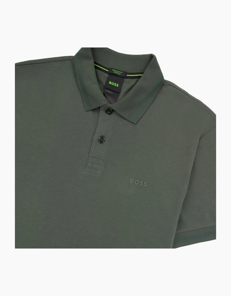 Hugo Boss Pio 1 Stretch Regular Fit Polo Green 379