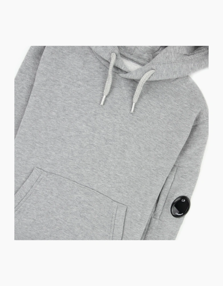 Cp Company Undersixteen Arm Lens Hoodied Sweatshirt Grey M93