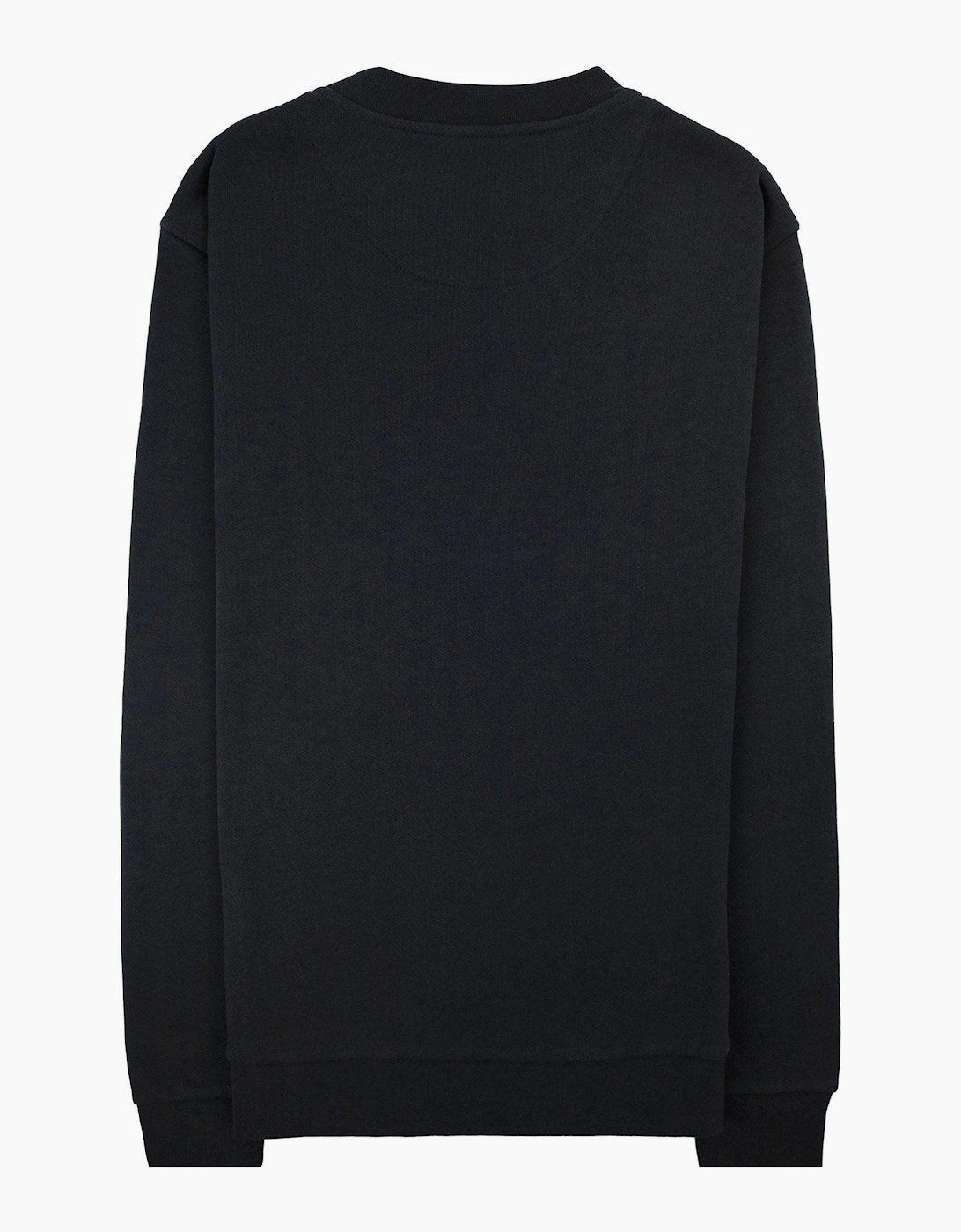 Aquascutum Cc Shoulder Crewneck Fleece Black 16