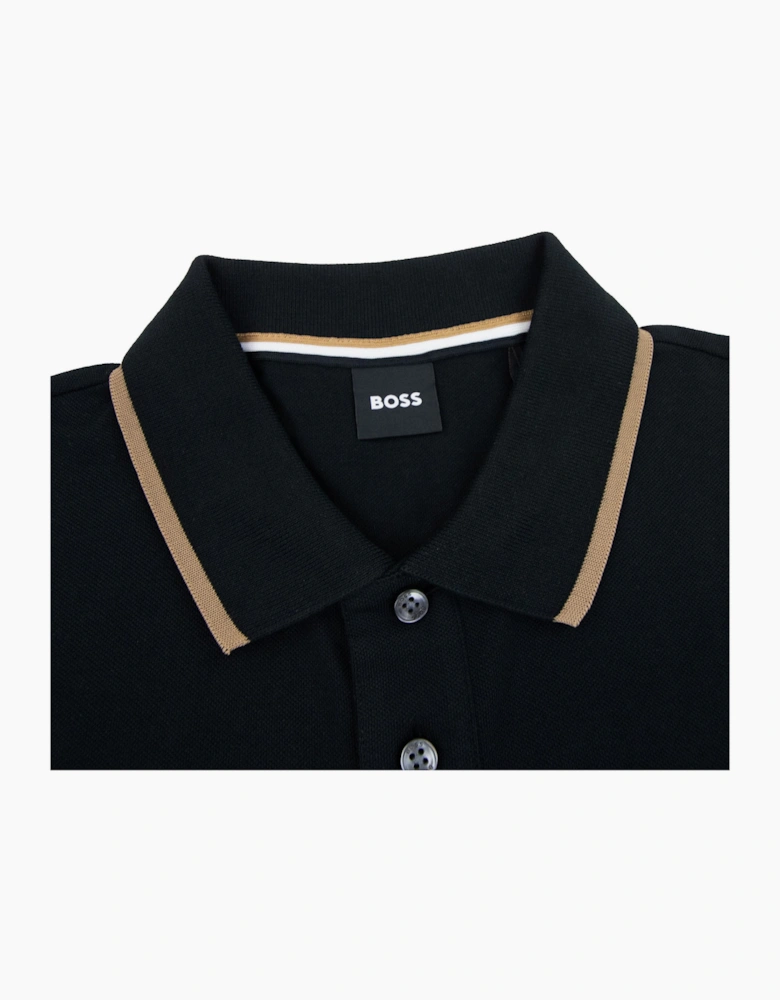 Hugo Boss Parlay 190 Polo Shirt Black 001