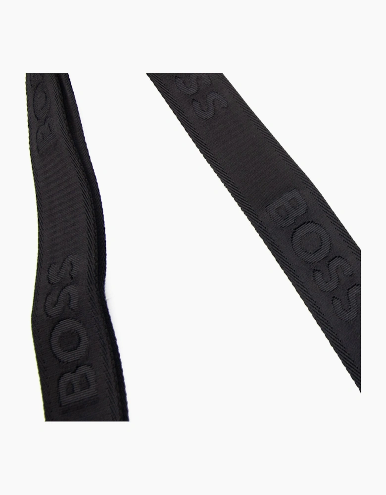 Hugo Boss Zair S Z Signature Stripe Logo Detail Bag Black 001