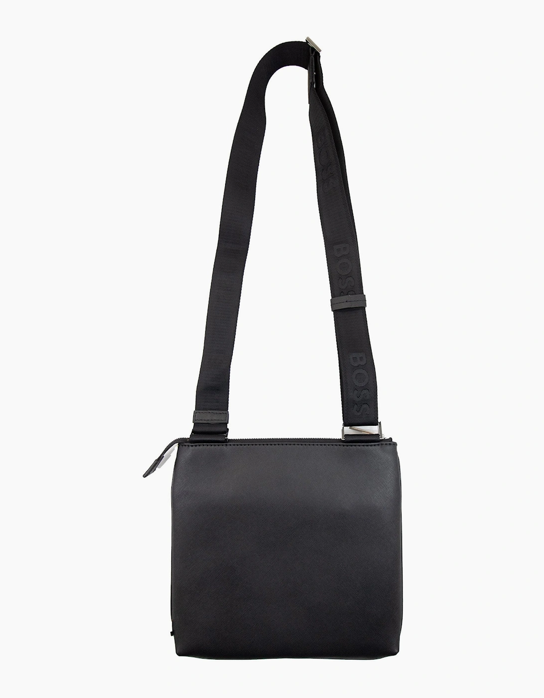 Hugo Boss Zair S Z Signature Stripe Logo Detail Bag Black 001