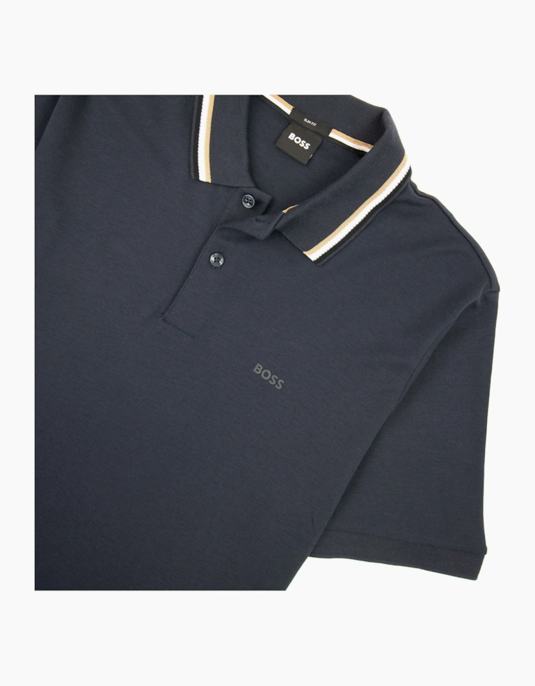 Hugo Boss Penrose 38 Slim Fit Polo Dark Navy 404