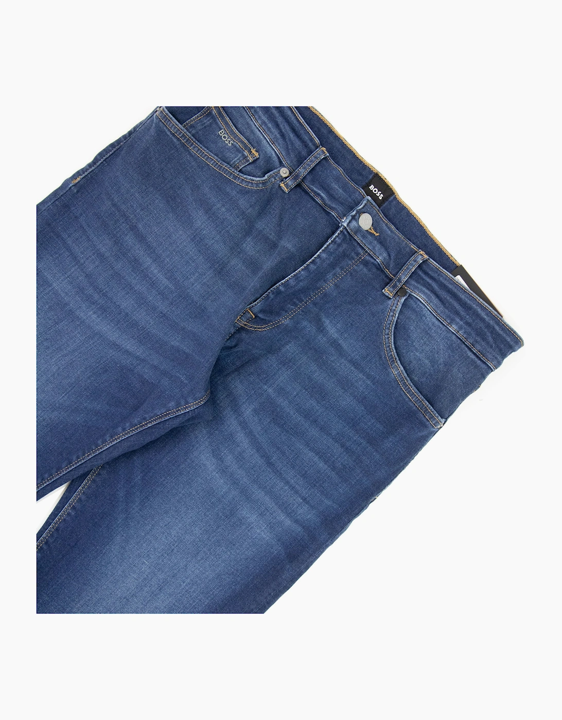 Hugo Boss Maine 3 Regular Fit Stretchy Jeans Blue 411