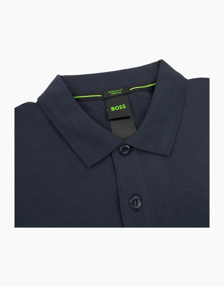 Hugo Boss Pio 1 Stretch Regular Fit Polo Navy 402
