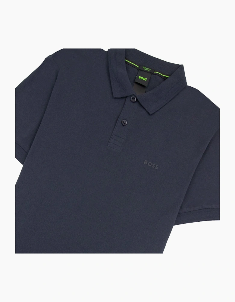 Hugo Boss Pio 1 Stretch Regular Fit Polo Navy 402