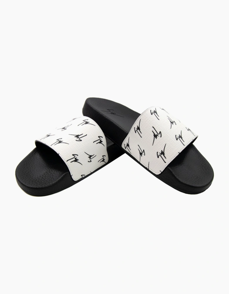 Giuseppe Zanotti Burel 10 Logo Sliders White