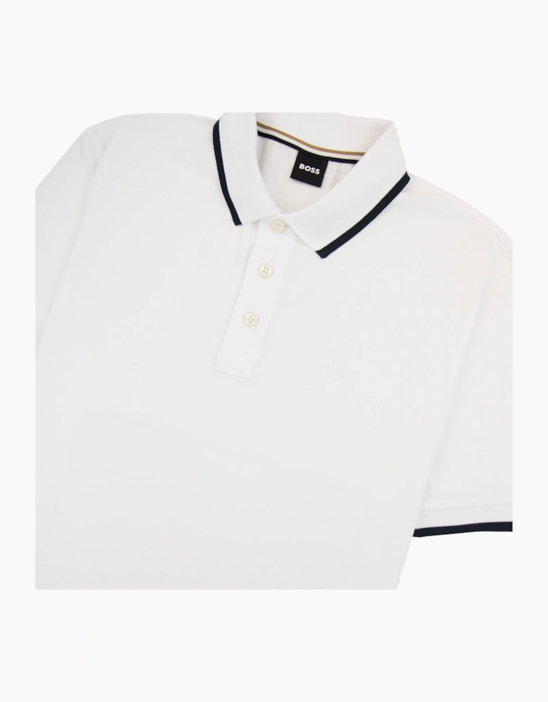 Hugo Boss Parlay 190 Polo Shirt White 100