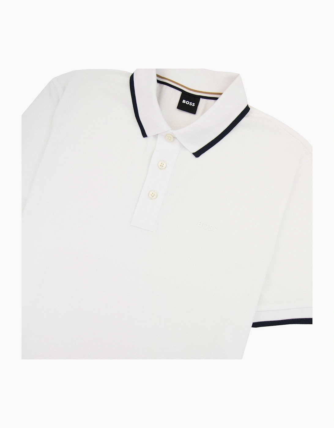 Hugo Boss Parlay 190 Polo Shirt White 100