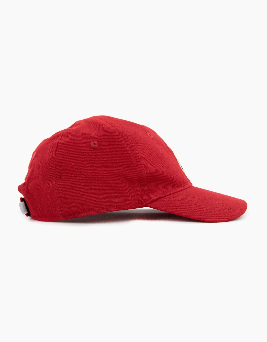Moncler Junior Basic Logo Cap Red 455