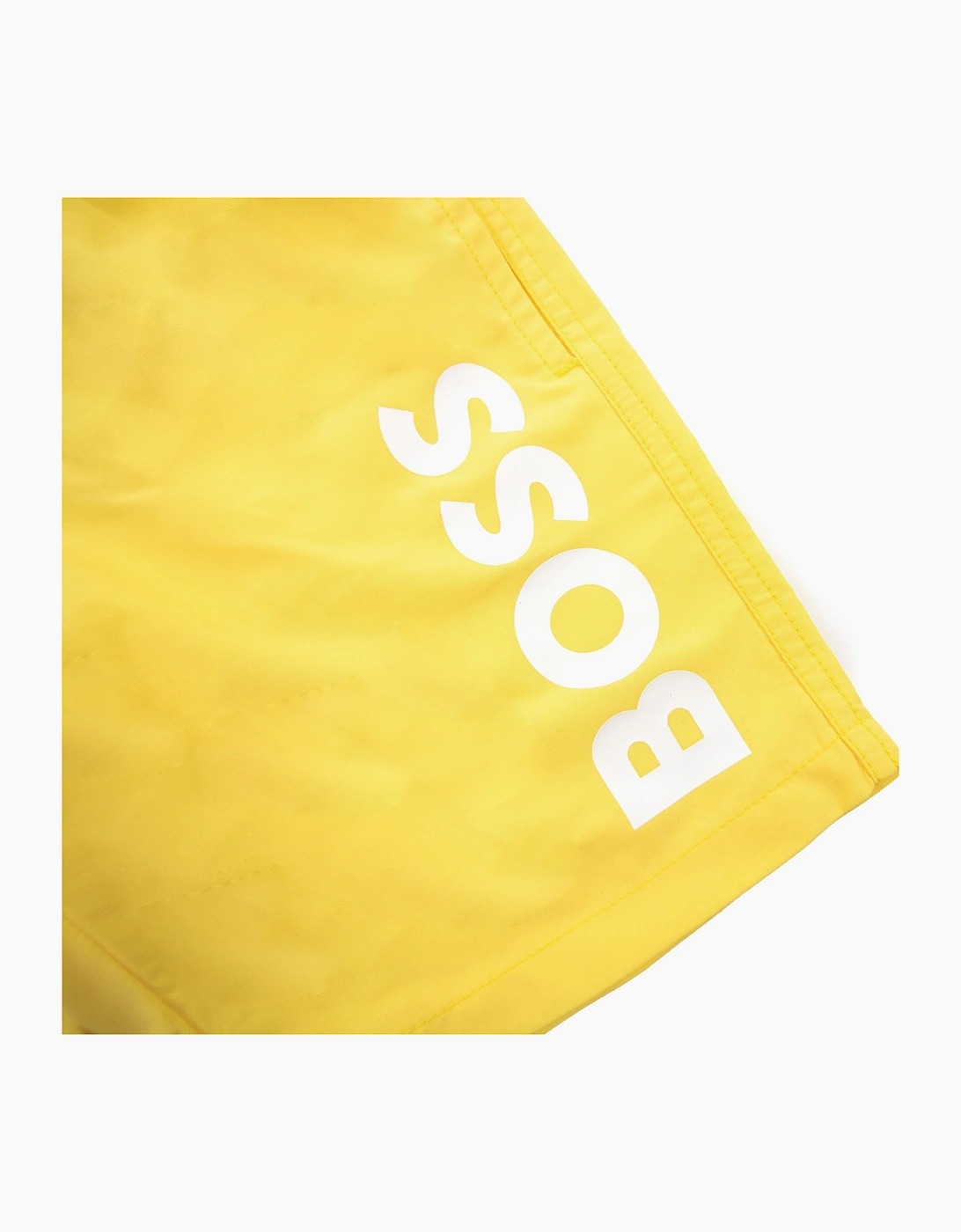 Hugo Boss Kids Infant Logo Swim Shorts Yellow 528