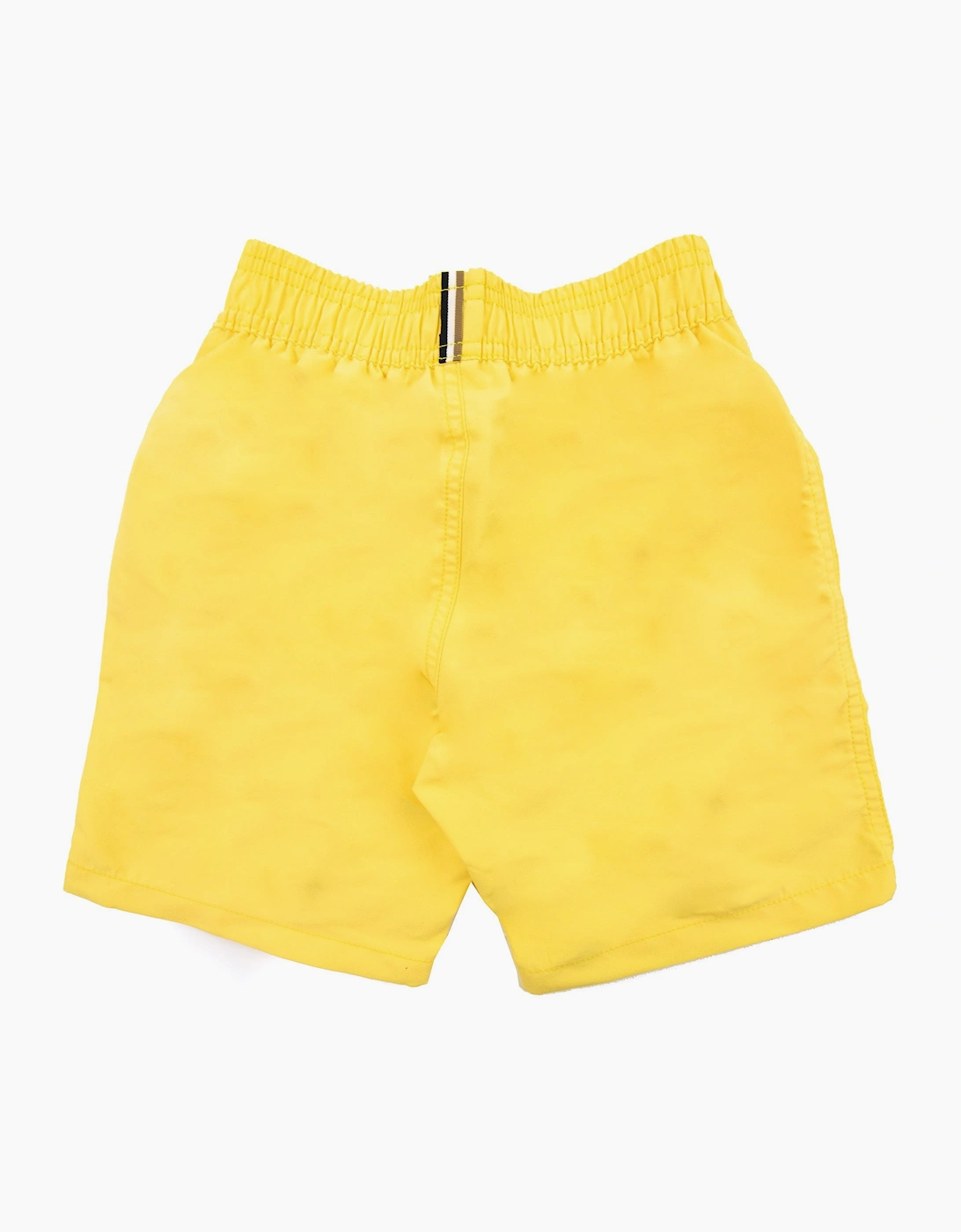 Hugo Boss Kids Infant Logo Swim Shorts Yellow 528