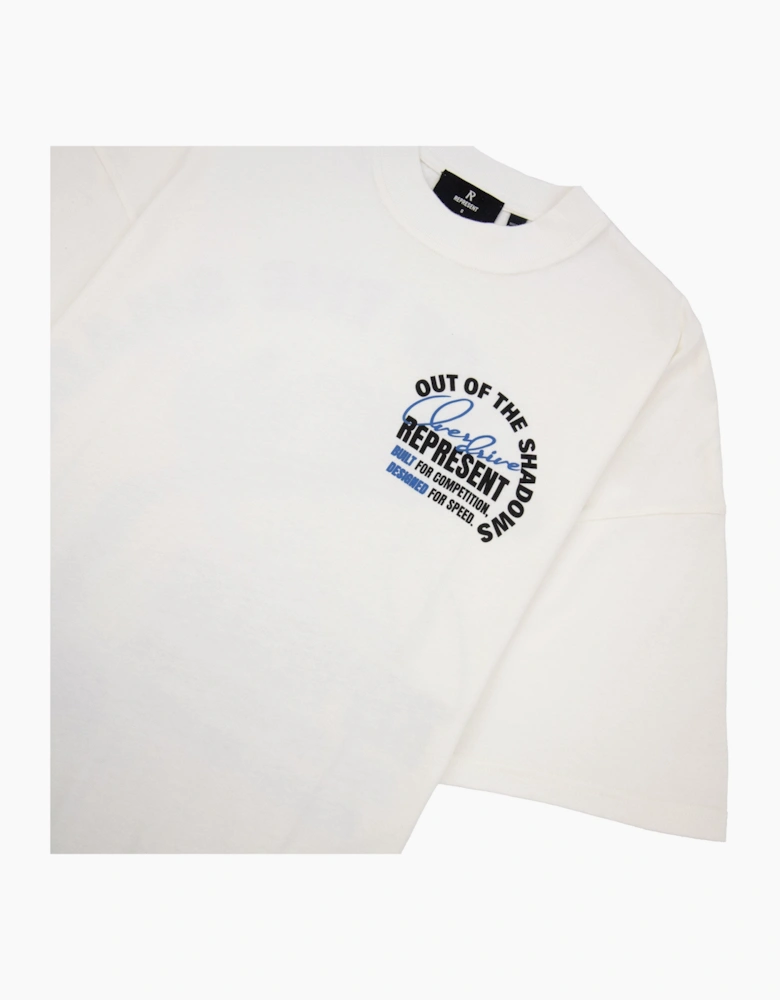 Represent Out Of The Shadows T Shirt Flat White