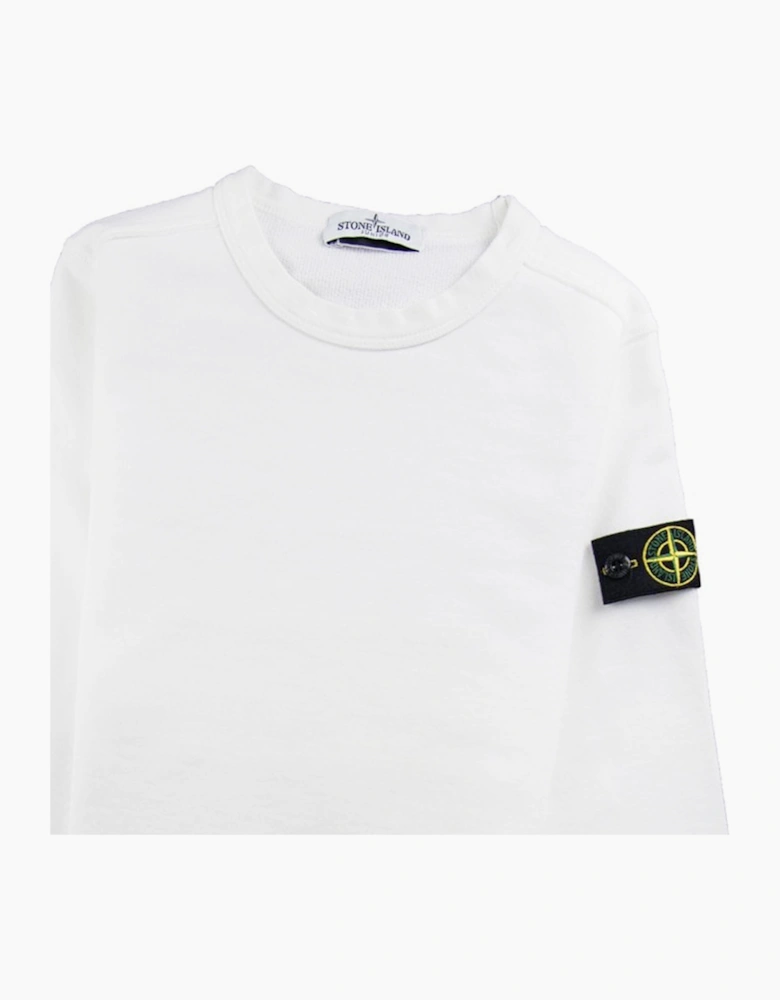 Stone Island Junior 61040 Sweatshirt White