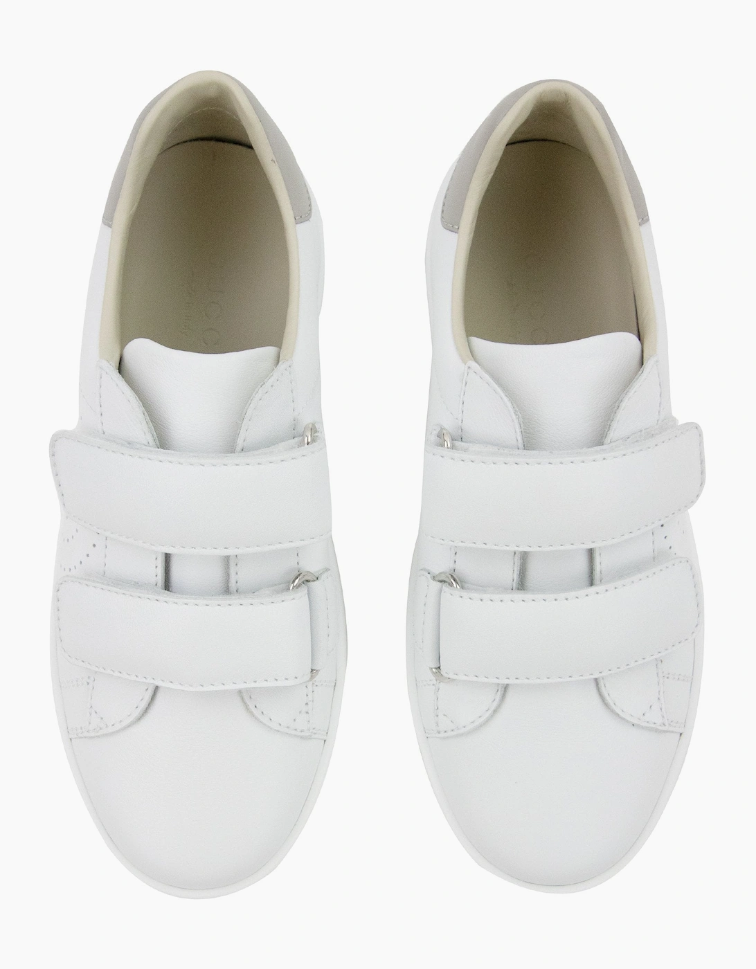 Gucci Junior New Ace Leather Trainers White 9060