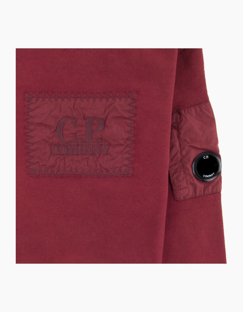 C.P. Company Undersixteen Lens Fleece Patch Sweatshirt Scooter 576