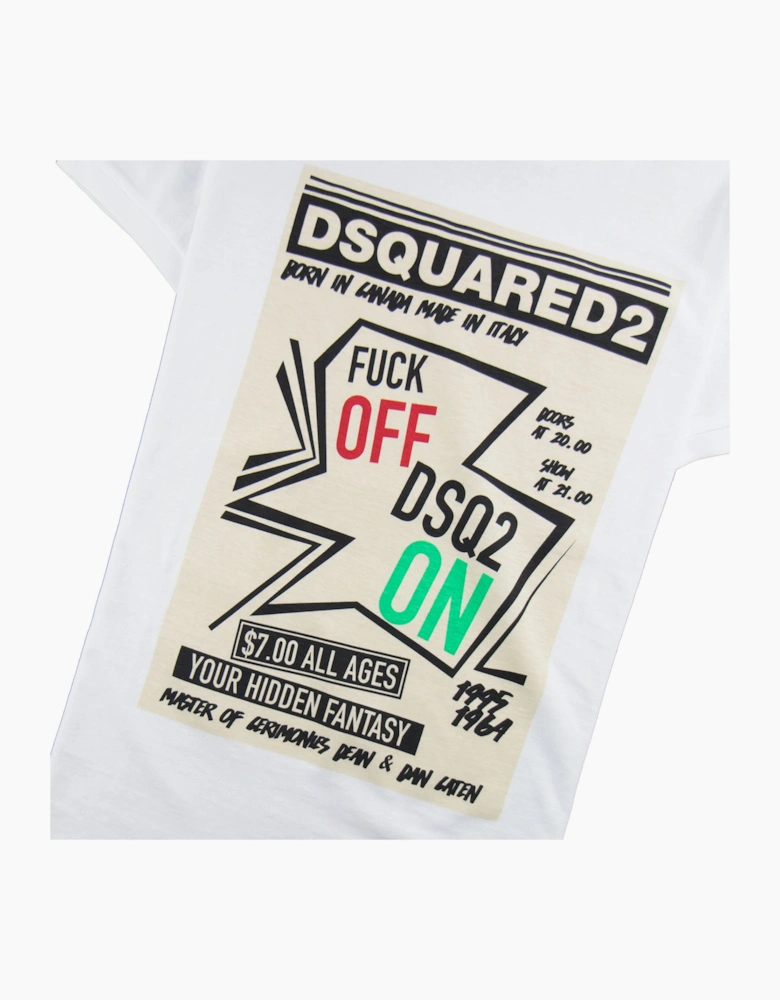 Dsquared2 Your Hidden Fantasy T-Shirt White